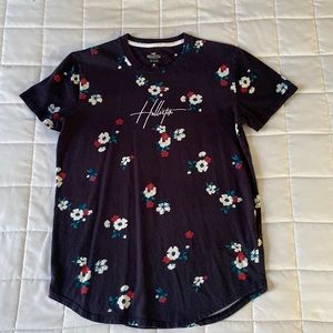 Hollister Floral Print Tee Shirt